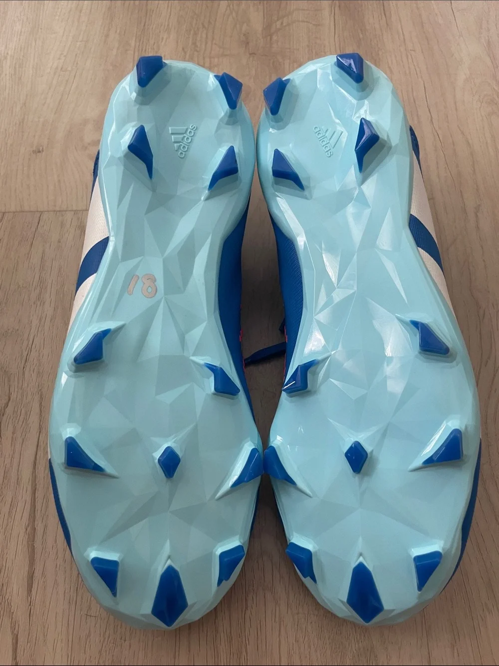 Adidas Predator Accuracy Kids Soccer Cleats in Blue and Light Blue